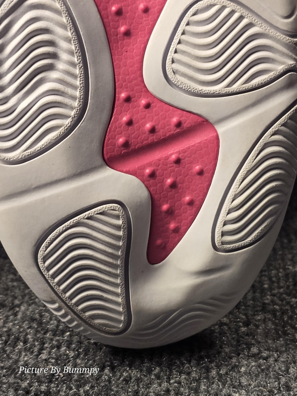 Jordan Max Aura 4 GS White Pinksicle Orange DV0490-168 Size 6.5Y/Women Size 8 - Picture 10 of 13